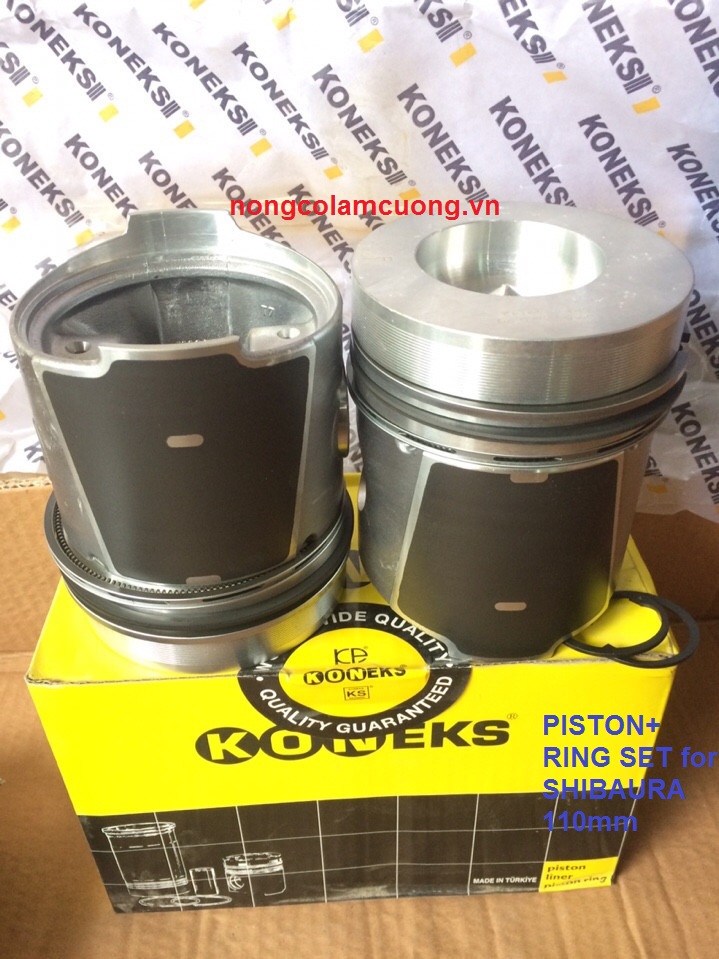PISTON+ BẠC SÉC MĂNG  SHIBAURA  CHÍNH HÃNG  KONEKS  ---MADE IN TURKEY